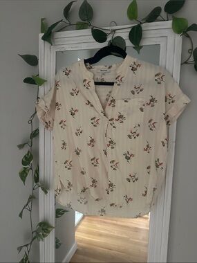 Madwell floral shirt